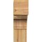 Ekena Millwork Merced Block Rough Sawn Bracket, Western Red Cedar, 6"W x 18"D x 18"H BKT06X18X18MRC05RWR - alternate 3